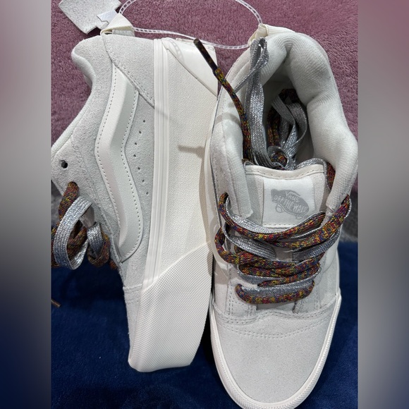 Vans Cream Canvas Sneakers - Picture 9 of 12